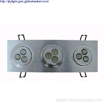 Recessed rectangle LED Downlight  9W